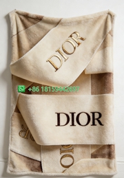 Dior Throw Blankets